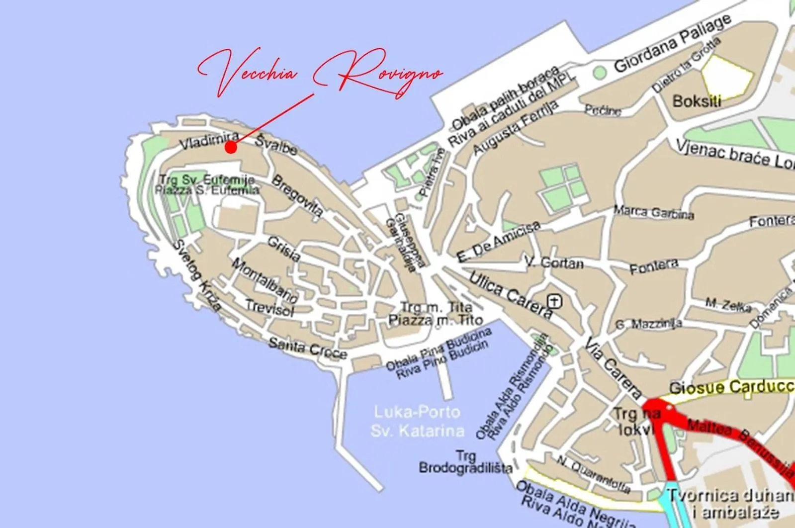 Vecchia Rovigno Lägenhet 0*, Rovinj